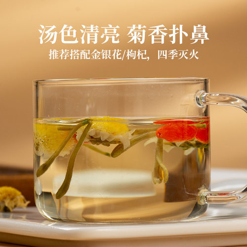 天然野菊花干正品四川阿坝高原野菊花茶野菊花罐装泡茶中药材 - 图2