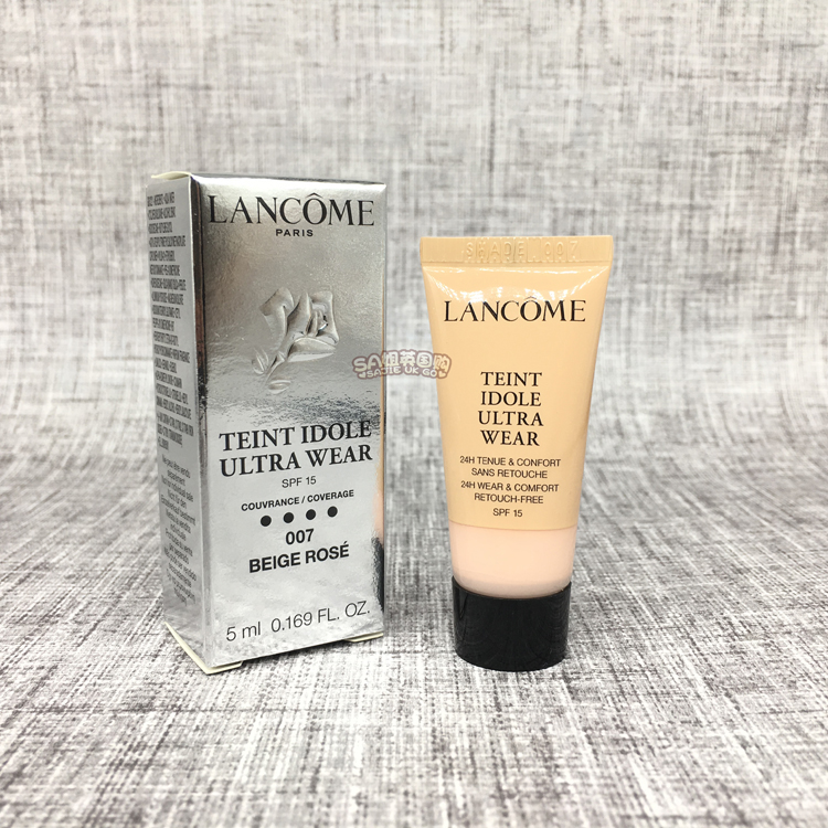 Lancome兰蔻持久持妆粉底液/奇迹薄纱粉底液 中小样5ml 多色 试用