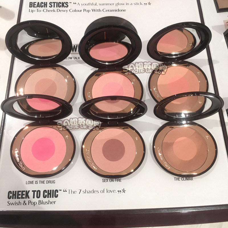 Sa姐英国购 Charlotte Tilbury CT双色腮红Pillow Talk/Love Glow-图0