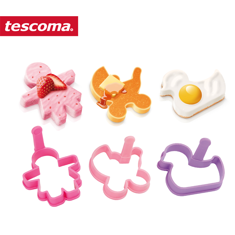 捷克/tescoma DELICIA KIDS系列进口食品级硅胶煎蛋器模具-图1