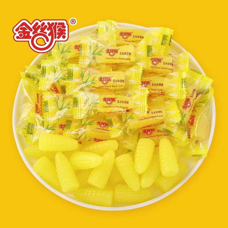金丝猴玉米糖硬糖500g怀旧小零食结婚喜糖酒席新年货糖果散装批发,淘宝优惠券,粉丝福利购,淘宝优惠卷