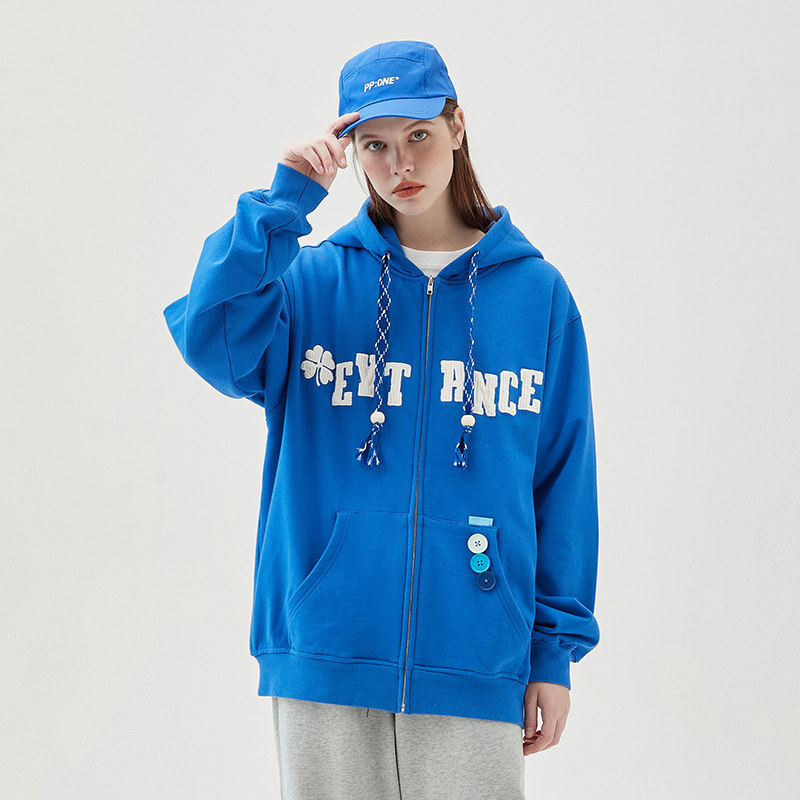 eyt情侣春秋潮牌ins宽松连帽卫衣 eyt卫衣