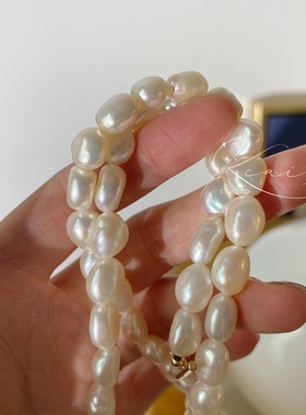 keai*花朵巴洛克珍珠天然淡水