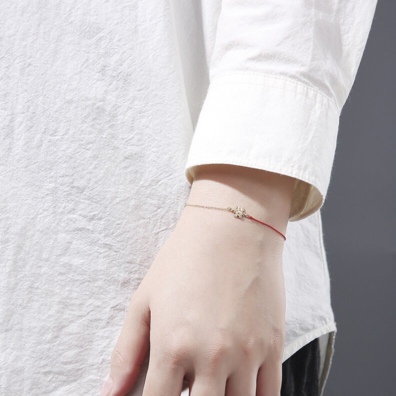 arkipelagus /偶屿18k金雪花手链 偶屿手链