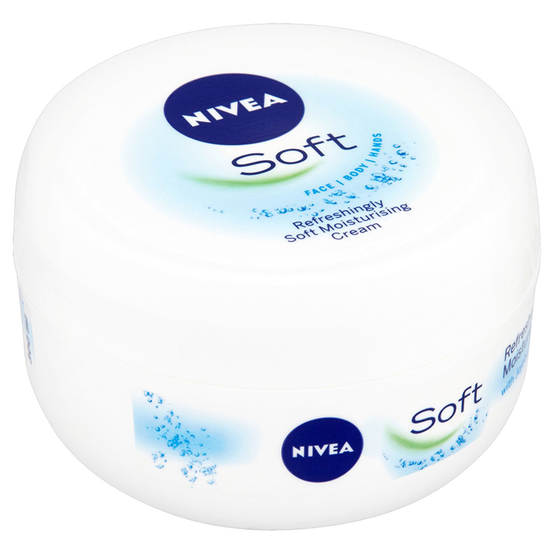 意大利进口 德国妮维雅 NIVEA SOFT 柔美润肤霜保湿滋润面霜300ml