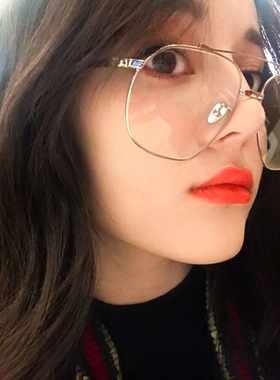 余景天同款大脸近视墨镜夸张耳饰