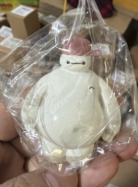 【特价清仓】可爱大白摆件汽车内饰品白胖子公仔超能陆战队手办