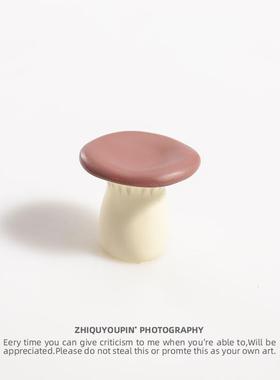创意可爱蘑菇摆件家居装饰品