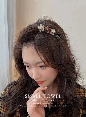 娜扎同款迷你花朵刘海夹