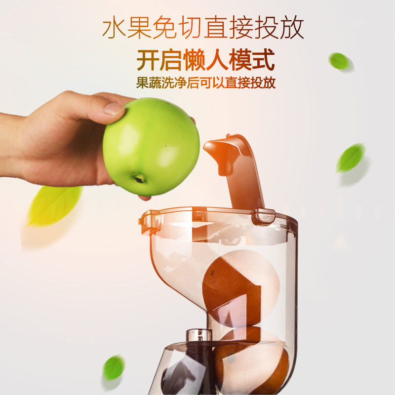 红心rh312家用渣汁分离自动榨汁机 红心昌源原汁机