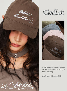 CBXLAB街舞潮牌嘻哈跳舞鸭舌帽美式街头帽子hiphop欧美百搭棒球帽
