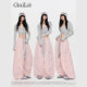 CBXLAB hip-hop ຍີ່ຫໍ້ trendy hip-hop draped star raw edge trousers jazz ງ່າຍດາຍເຕັ້ນ slimming ກິລາ
