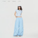 CBXLAB hip-hop ຍີ່ຫໍ້ trendy hip-hop draped star raw edge trousers jazz ງ່າຍດາຍເຕັ້ນ slimming ກິລາ