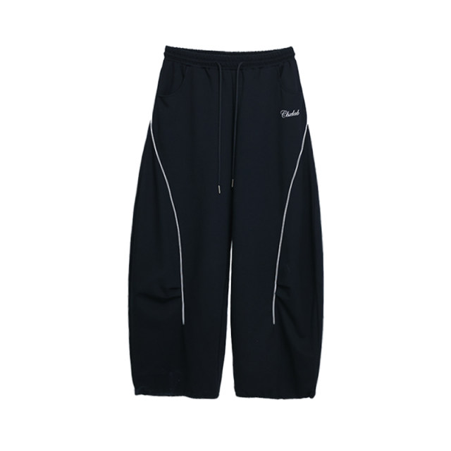 CBXLAB hip-hop trendy brandy curved line drape hip-hop high street trousers jazz hot girl dancing casual pants trendy