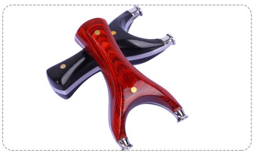 定制弹弓撑头花瓶头扁皮木头弓配件掌头钛合金黄铜不锈钢药片快压 - 图3