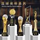 Basketball trophy custom crystal engraving MVP campus event sports competition championship award souvenir medal