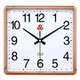Shanghai Sanwu brand 555 wall clock electronic wall clock living room fashionable high-end simple home clock silent bedroom