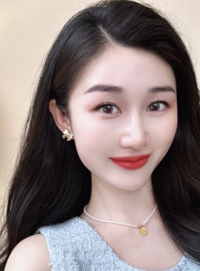 满有福！磨砂福牌3mmbaby珠项链