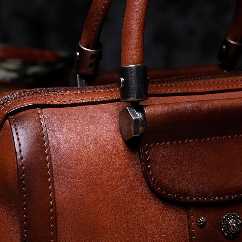 真皮包包女2020新款牛皮枕头女包 复美女士包袋