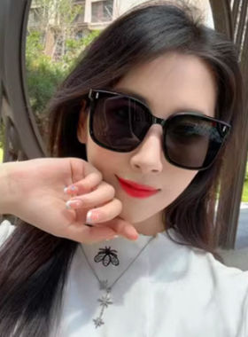 墨镜女男太阳镜眼镜夏开车偏光防紫外线冬晒高级感大脸2025新款