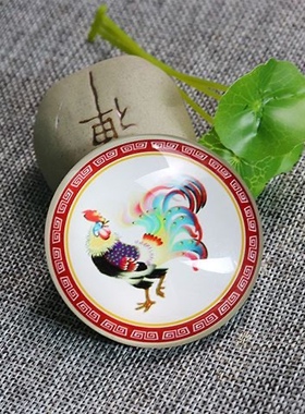 玄空青龙摆件公鸡图峰回路转文化摆件货