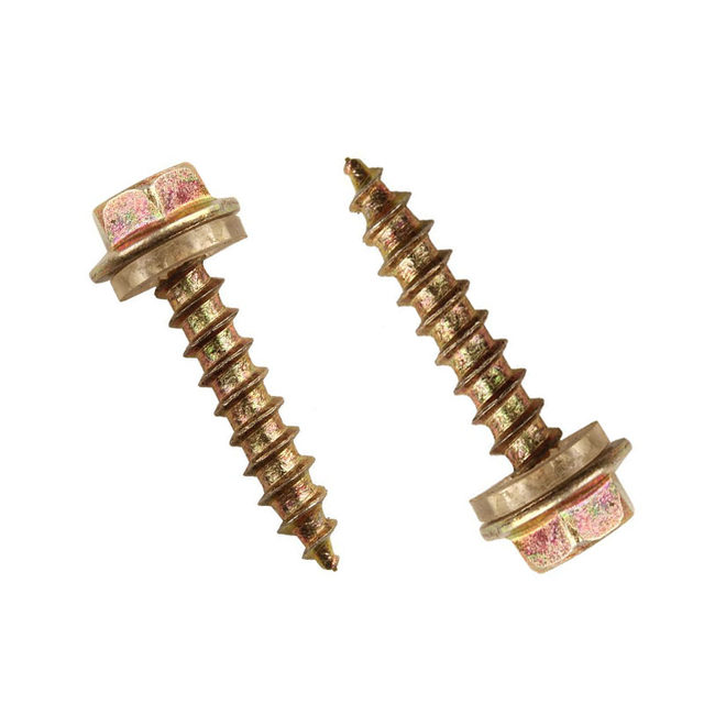 Free shipping for carbon steel wood special hexagonal self-tapping nail