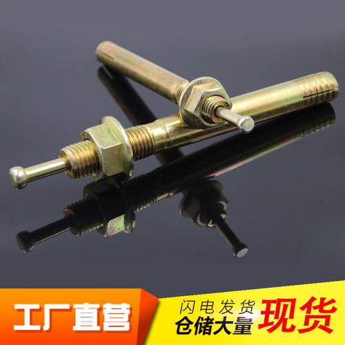 一钉得膨胀螺丝击芯膨胀螺丝 高强度膨胀栓 锤钉壁虎胀管M8-M20 - 图0