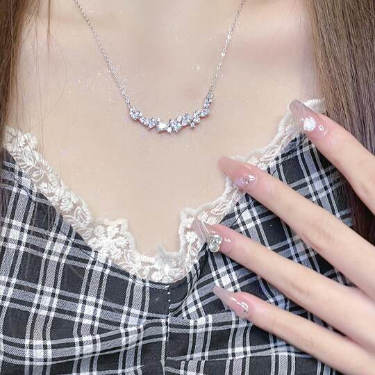 Bulingbuling super flash!! Wisteria flower necklace