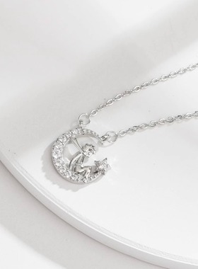 「小王子」守护项链纯银999