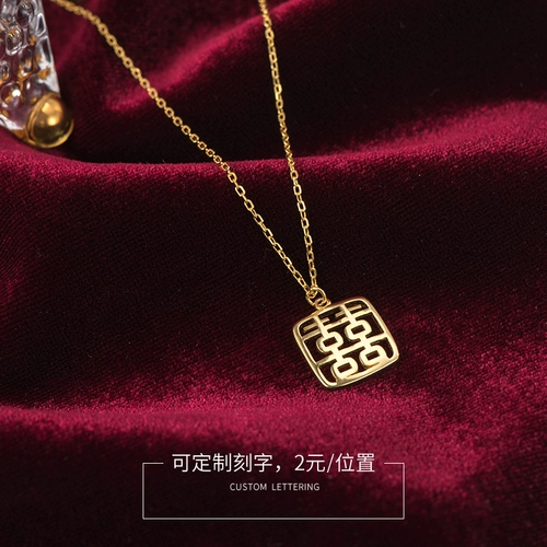 Брендовое ожерелье, цепочка до ключиц, подвеска, аксессуар, серебро 925 пробы, популярно в интернете, простой и элегантный дизайн