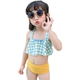 Раздельный купальник, униформа, детский милый комплект, в корейском стиле