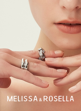 女铜镀18K金开口设计冷淡风戒指