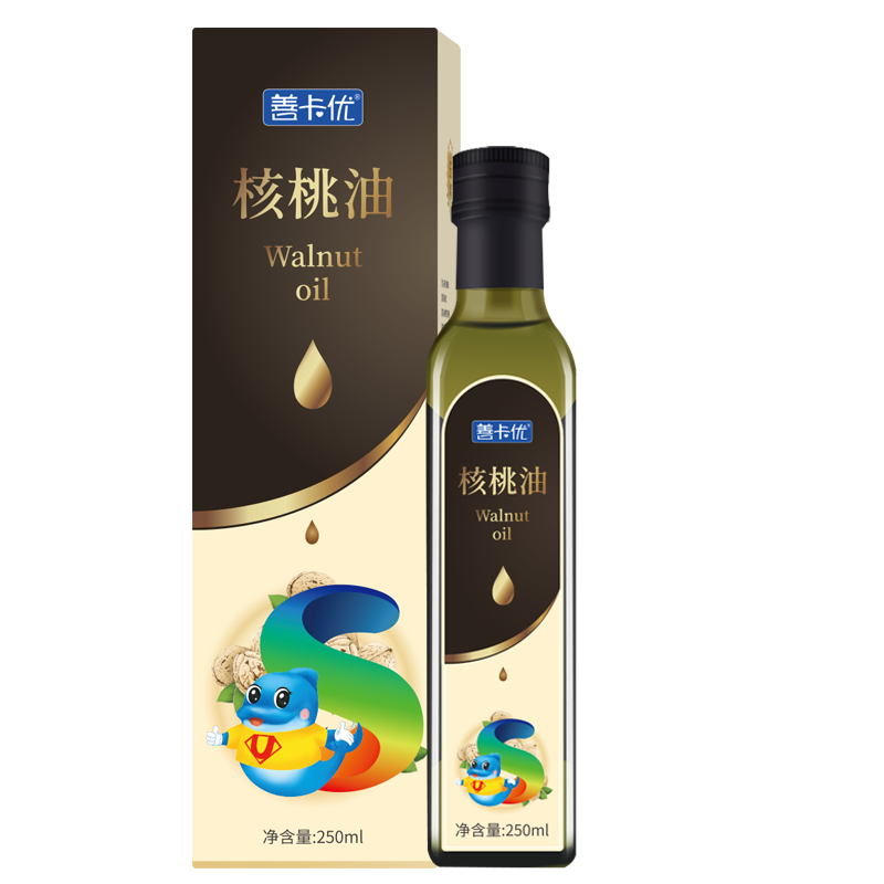 善卡优婴幼儿食用辅食油宝宝核桃油 善卡优DHA/核桃油