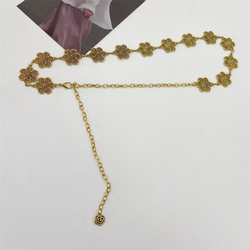 腰链女士装饰细腰带简约配连衣裙银色民族风铁链金色小皮带裙带,淘宝优惠券,粉丝福利购,淘宝优惠卷