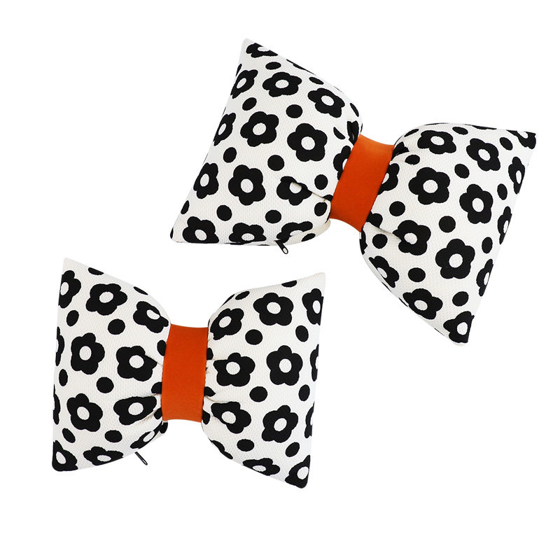 汽车头枕护颈枕女士创意可爱蝴蝶结个性小花车载座椅枕头腰靠套装,淘宝优惠券,粉丝福利购,淘宝优惠卷