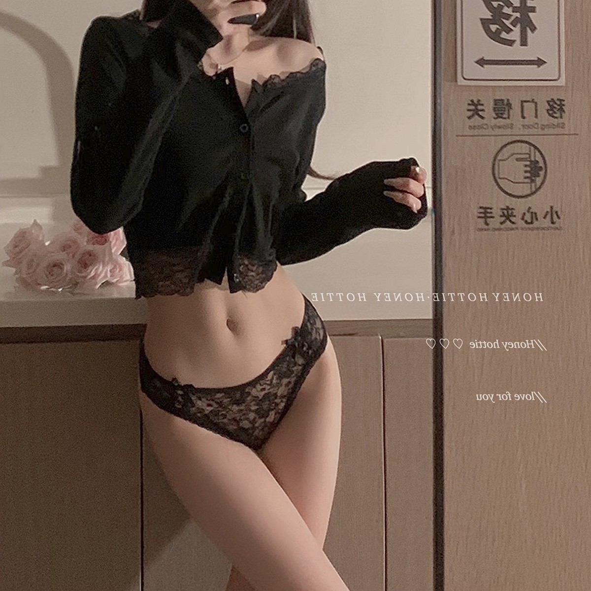 『Hottie』人间蜜桃 法式性感蕾丝低腰诱惑情调少女内裤丁字裤,淘宝优惠券,粉丝福利购,淘宝优惠卷