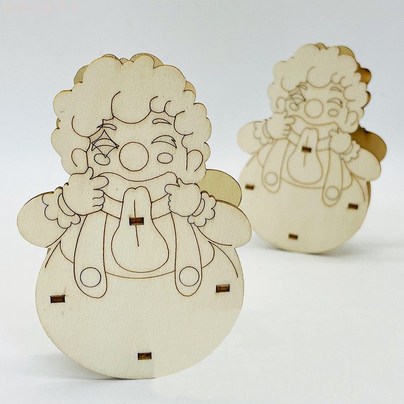 白模填色不倒翁diy自制材料 幼儿园儿童创意玩具彩绘涂鸦白胚娃娃,淘宝优惠券,粉丝福利购,淘宝优惠卷