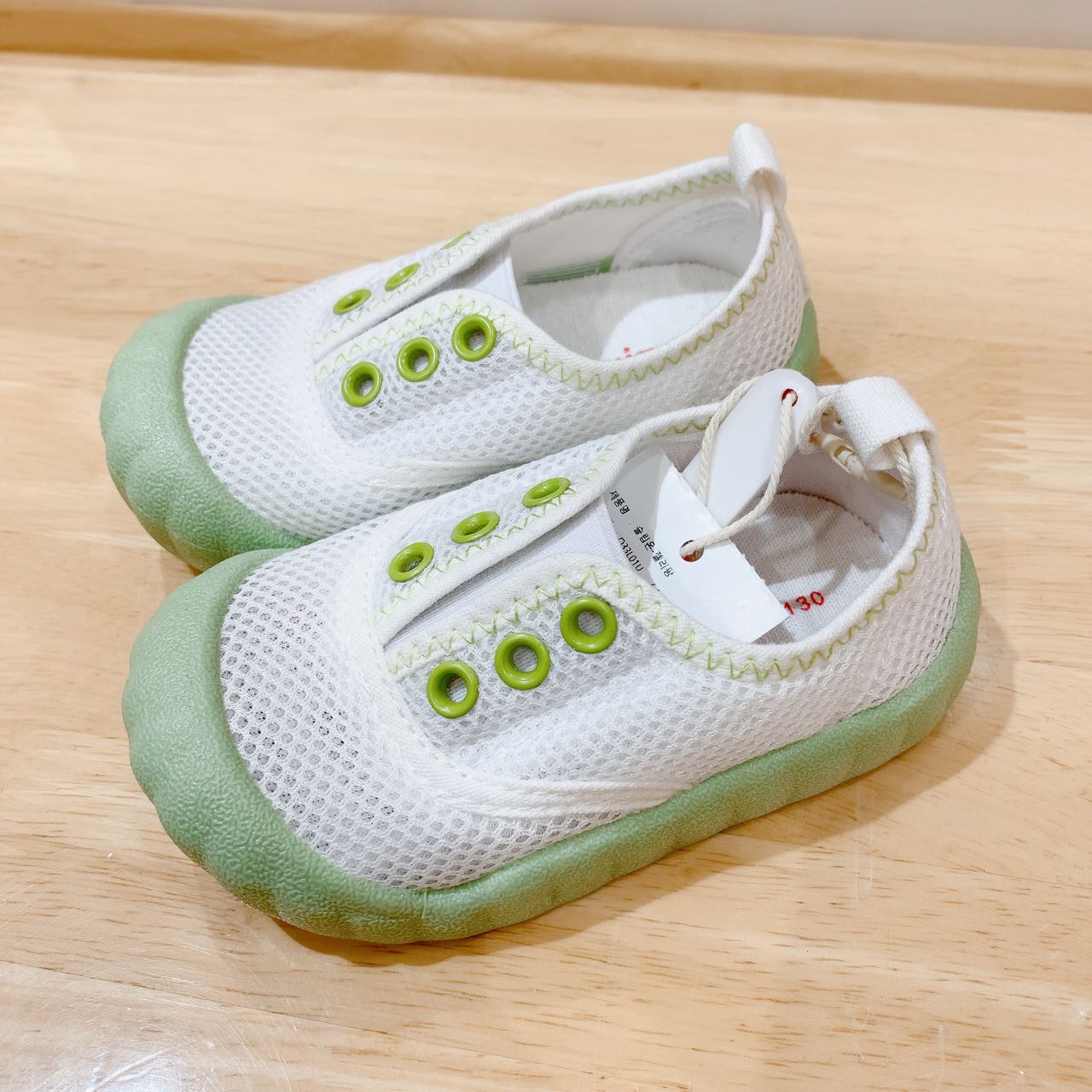 OZKIZ韩国专柜代购夏季1儿童透气超柔幼儿园室内鞋休闲鞋L01U-图2
