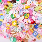 Мультяшное маленькое ювелирное украшение, кремовый аксессуар для волос, чехол для телефона, милые аксессуары