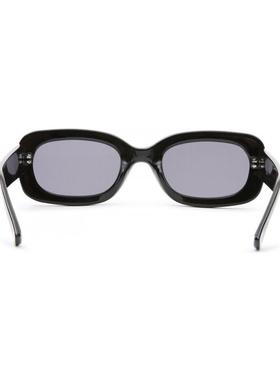 代购VANS男士太阳镜遮光防紫外线清晰视野轻盈佩戴矩形框黑色