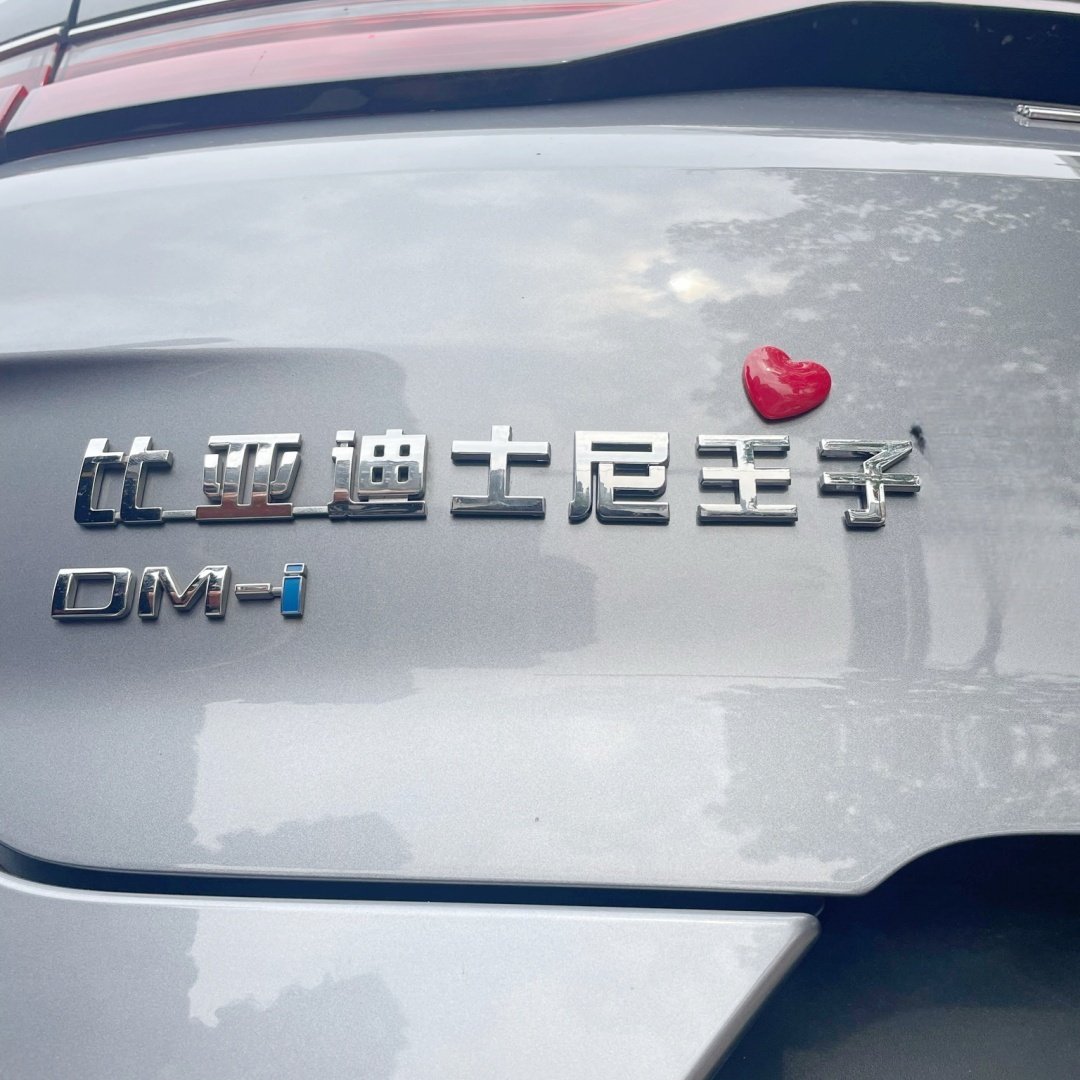 比亚迪宋你一朵花车贴个性创意保送清北自带背胶搞笑汽车装饰贴,淘宝优惠券,粉丝福利购,淘宝优惠卷