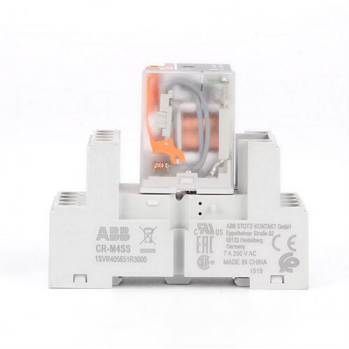 进口ABB中间继电器CR-M024DC2L M230AC2L/3L/4L M024DC4L 24V110V - 图1