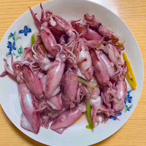 速冻东海野生小笔管鱿鱼鲜活海兔子宁波叽咕墨鱼仔乌贼八爪鱼2斤 - 图3