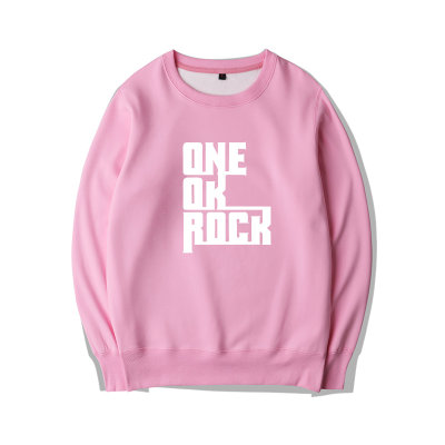 One Ok Rock乐队taka同款粉丝纪念衣服摇滚音乐男女圆领卫衣外套 虎窝淘