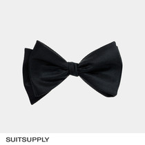 SUITsupply-The black silk mens self-tied neckline