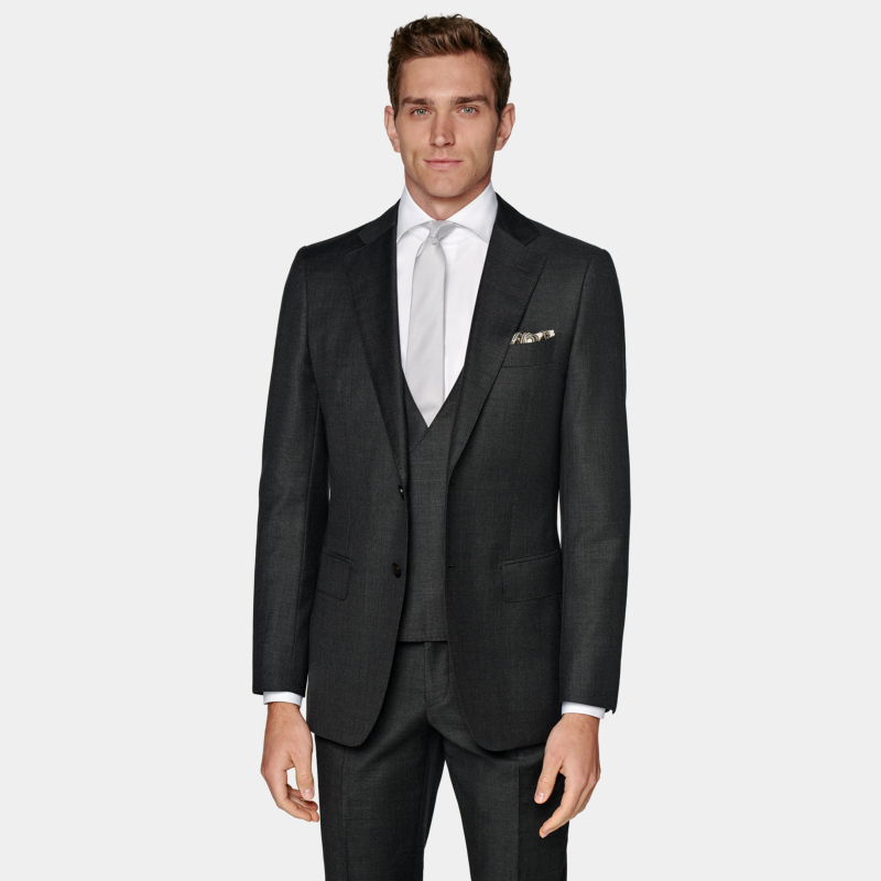 SUITSUPPLY深灰色男士西装背心马甲四季经典款,淘宝优惠券,粉丝福利购,淘宝优惠卷