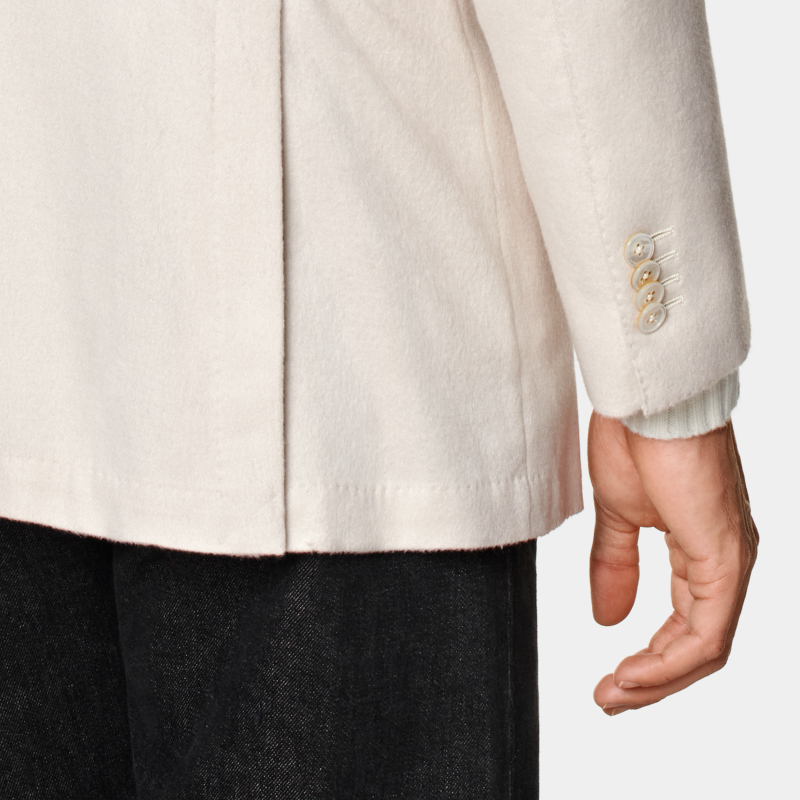 24秋冬新款SUITSUPPLY西服外套砂砾色桑蚕丝混纺修身男西装上衣,淘宝优惠券,粉丝福利购,淘宝优惠卷