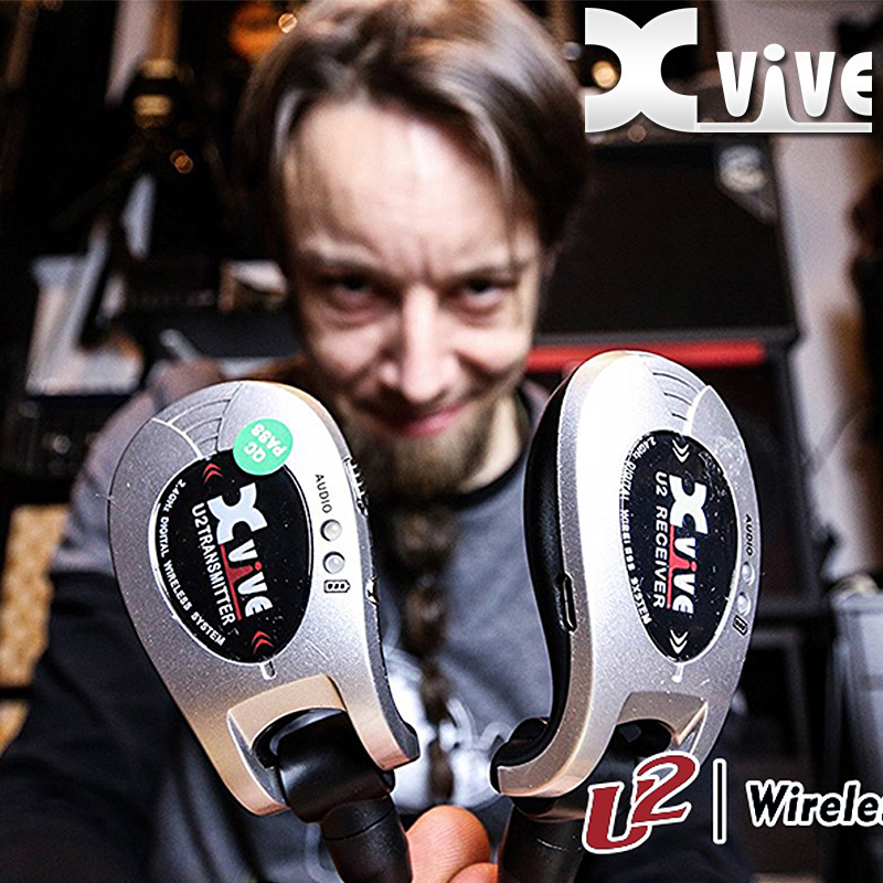 XVIVE U2电吉他无线发射接收器贝斯效果器乐器连接线蓝牙音频传输 - 图0