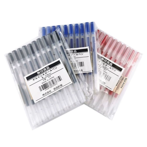 Muji, импортные канцтовары, гель, ручка-роллер для школьников и студентов, 38