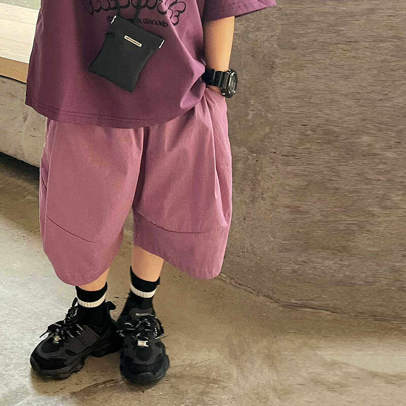 霖霖妈童装儿童裤子夏季宝宝夏装五分裤沙滩裤男童中裤短裤中大童,淘宝优惠券,粉丝福利购,淘宝优惠卷